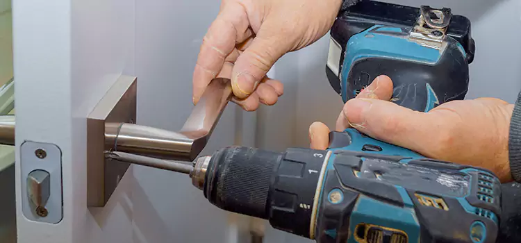 Security Door Lock Installation El Reno